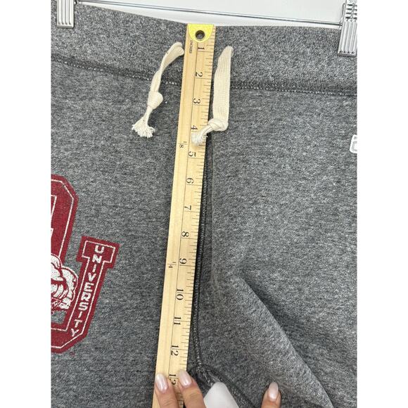 NEW Oklahoma University Sooners Sweat Shorts Men S Gray Fleece Lined Draw String - Picture 7 of 10